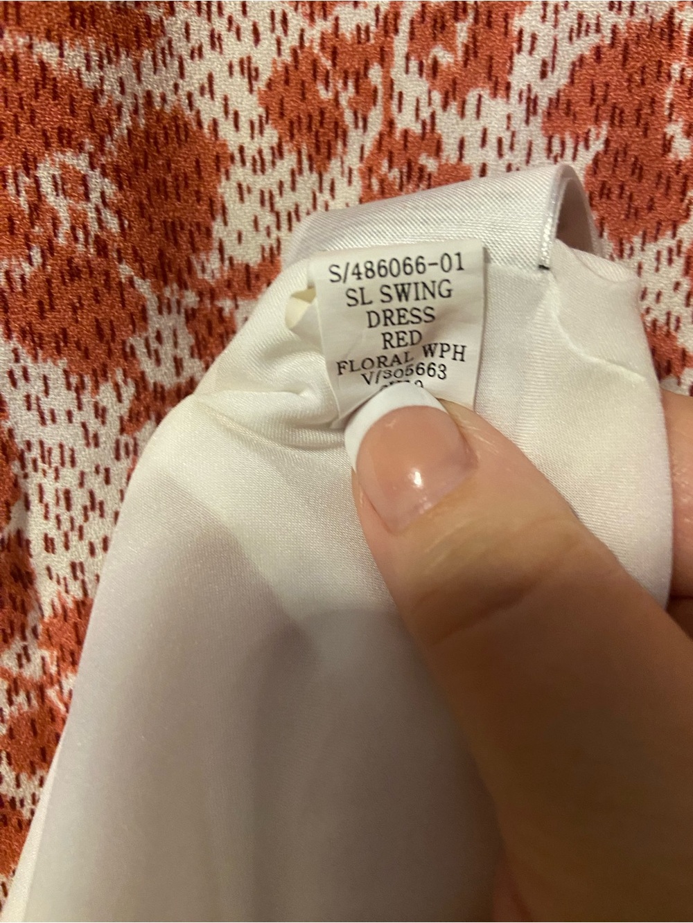 GAP Floral A-Line Swing Dress - Women’s size L - EUC - Picture 12 of 13